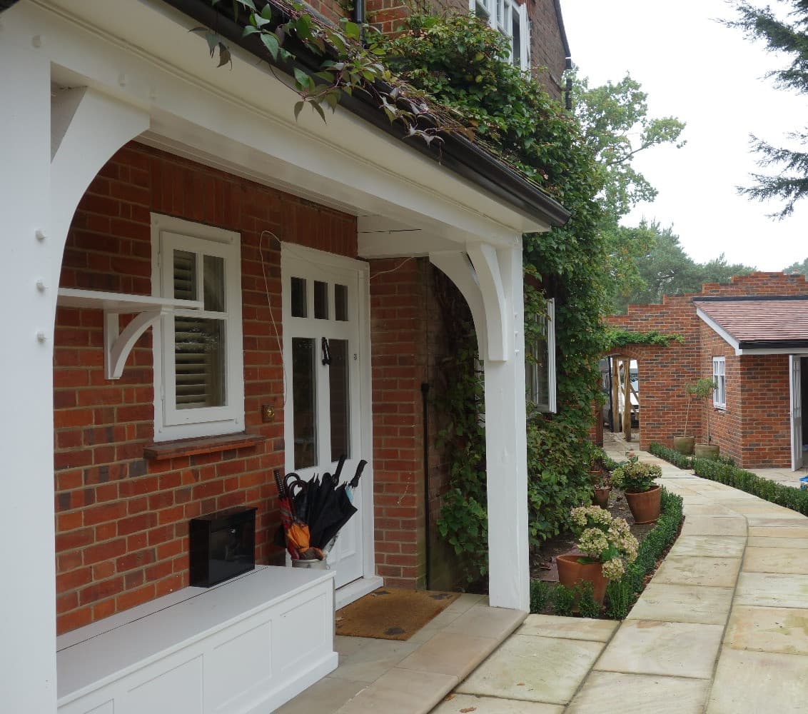 The Spinney — a two-storey extension to a period home in Camberley, Surrey