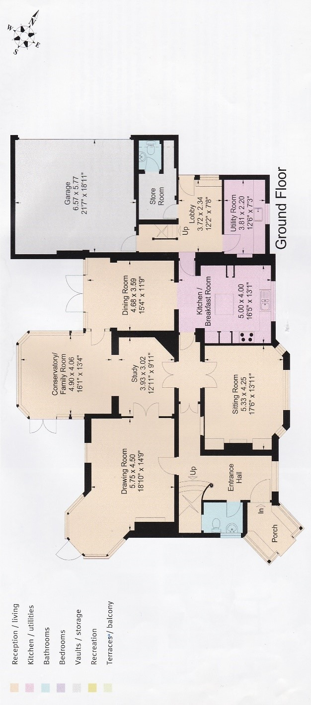 Daneswood — the ground floor after