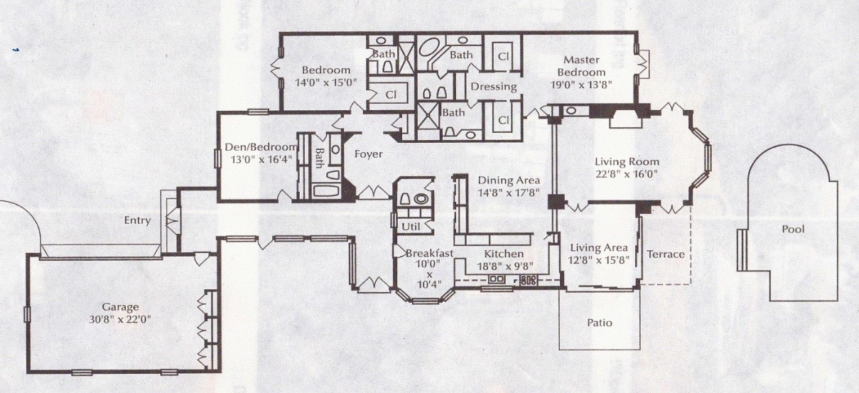 Dove Shell Lane — the bright open living area
