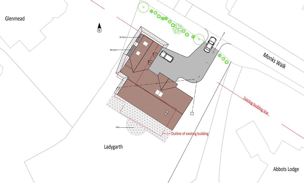 Ladygarth — the approved design