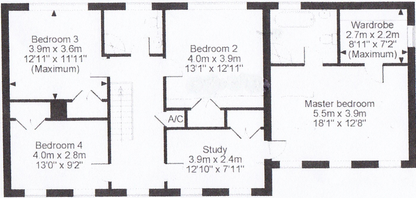 Milford House — the kitchen as we found it