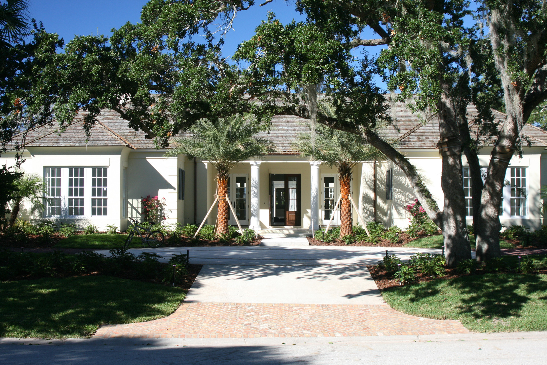 Sabal Palm Lane — the pool with views onto the golf course