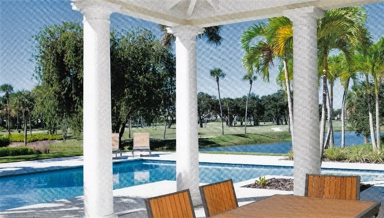 Sabal Palm Lane — the dining room