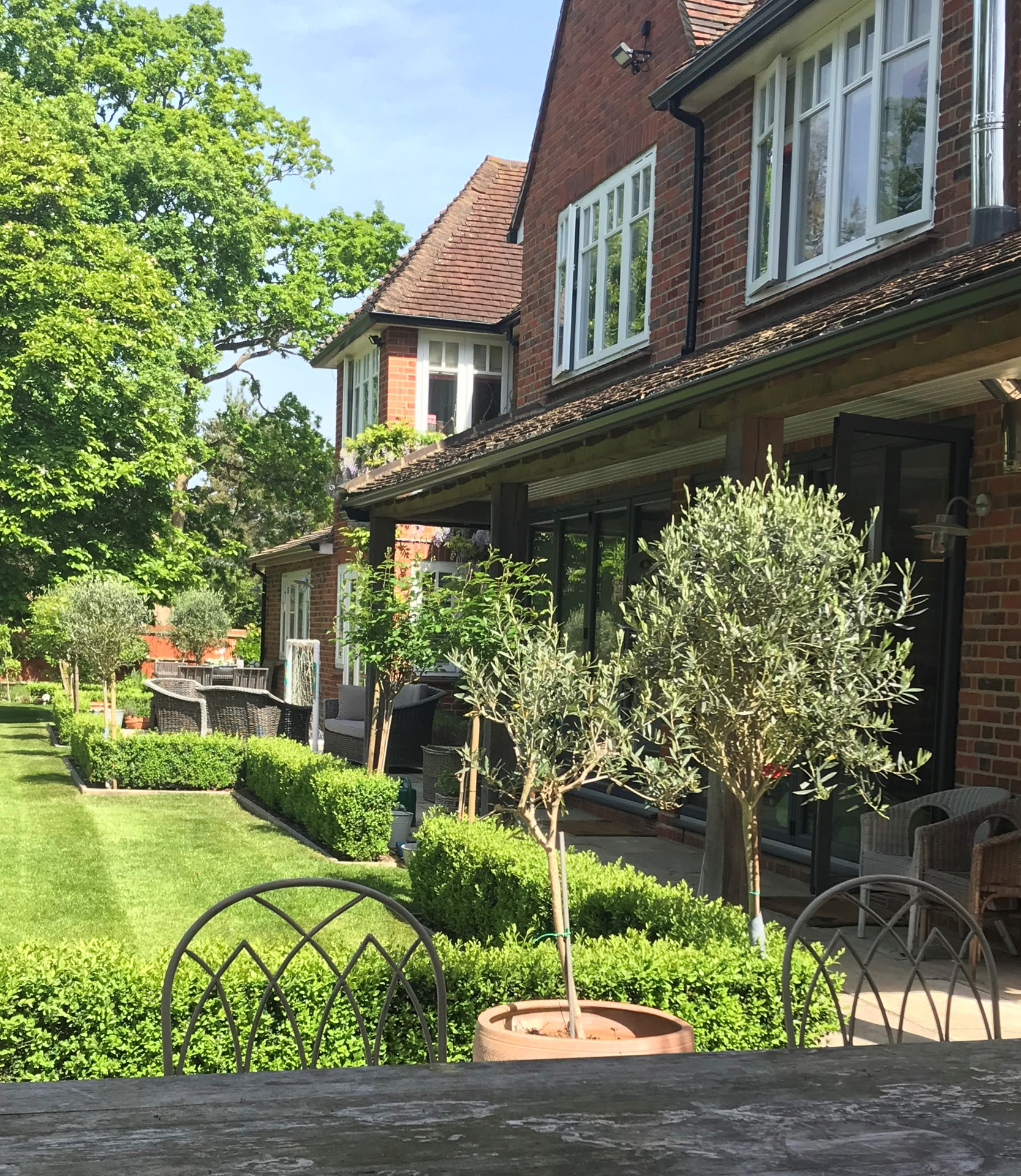 The Spinney — before: a 1970s-style garage