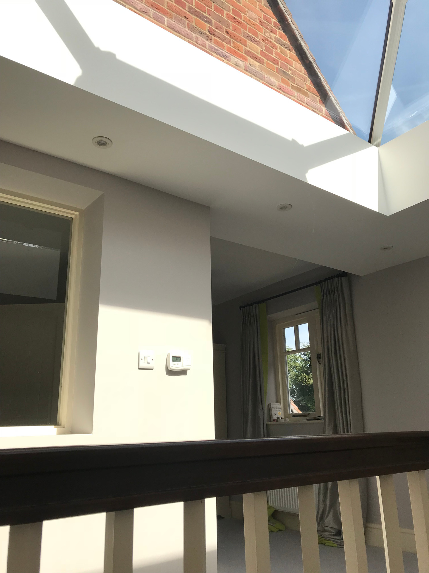 The Spinney — the original roof pitch